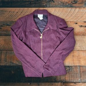 Vintage Maren Ladies dress blazer jacket size 6- with shoulder pads